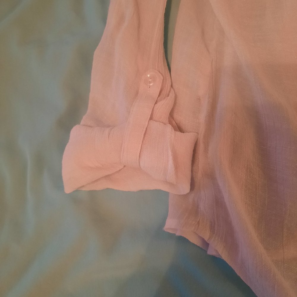 Zac & Rachel White Blouse - Size Small - Picture 9 of 9